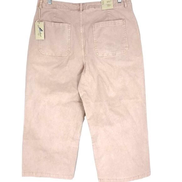 Universal Thread Highest Rise Wide Leg Crop Pants Size 2 NWT - Picture 3 of 8